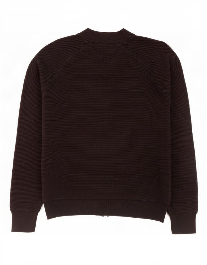 Maglione cardigan da uomo Tommy Hilfiger cotone medio nero
