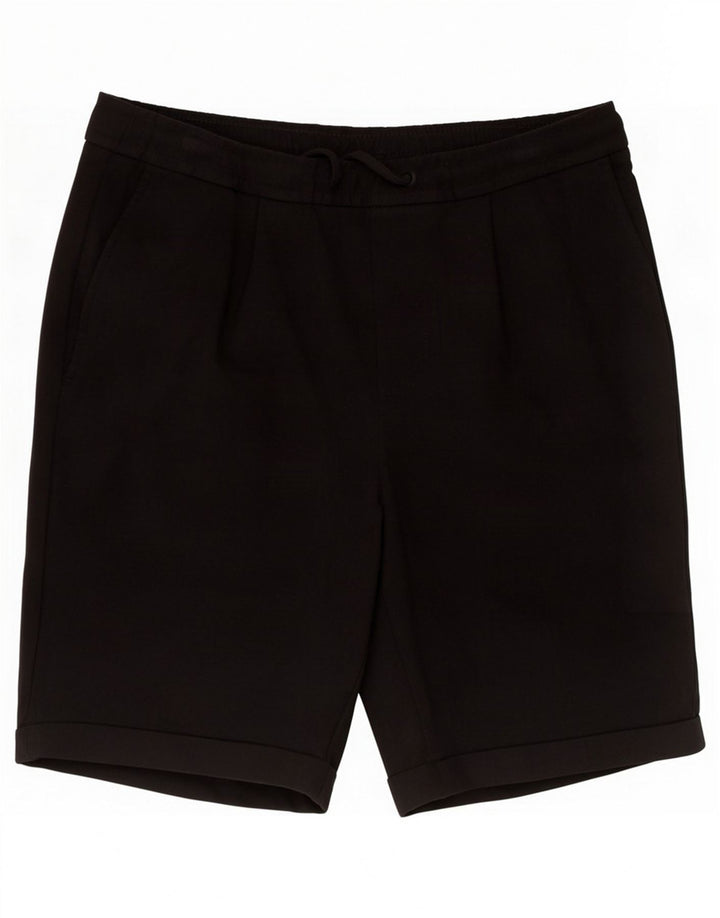 Pantaloncini casual da uomo Zara medi W30 poliestere nero