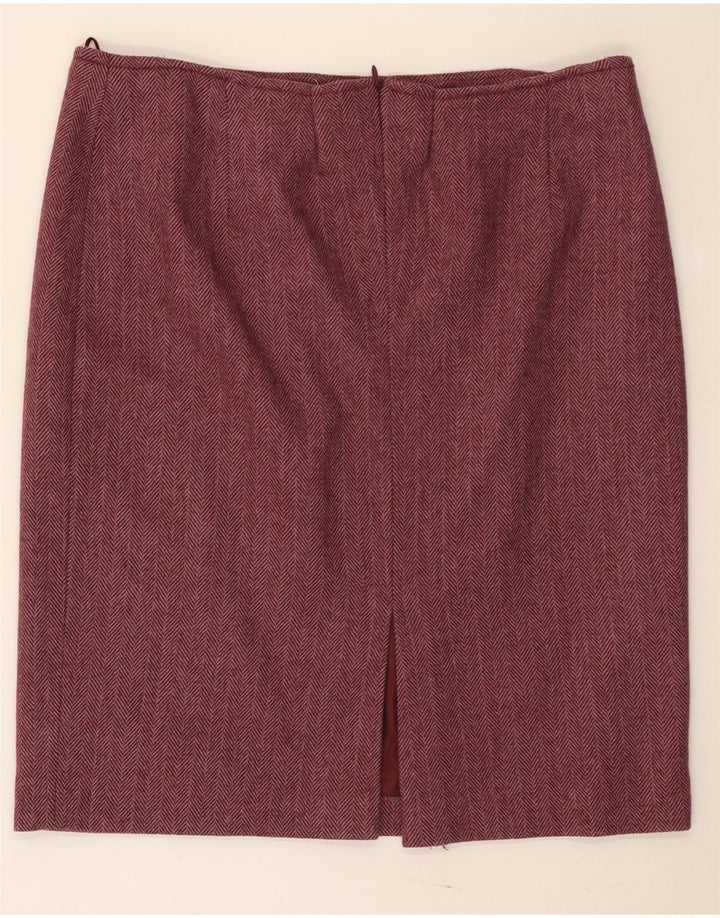Luisa Spagnoli set gonna 2 pezzi da donna IT 42 medio W32 Borgogna