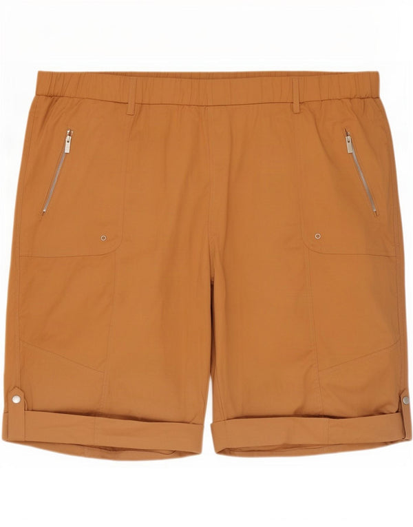 Pantaloncini casual autografi da donna Marks & Spencer UK 22 3XL W44 Cotone beige