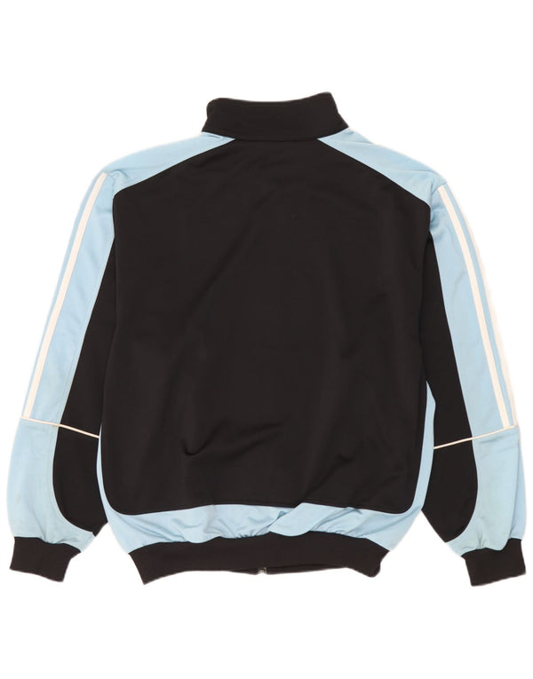 Giacca da tuta da uomo Adidas UK 40/42 Medium Black Colourblock