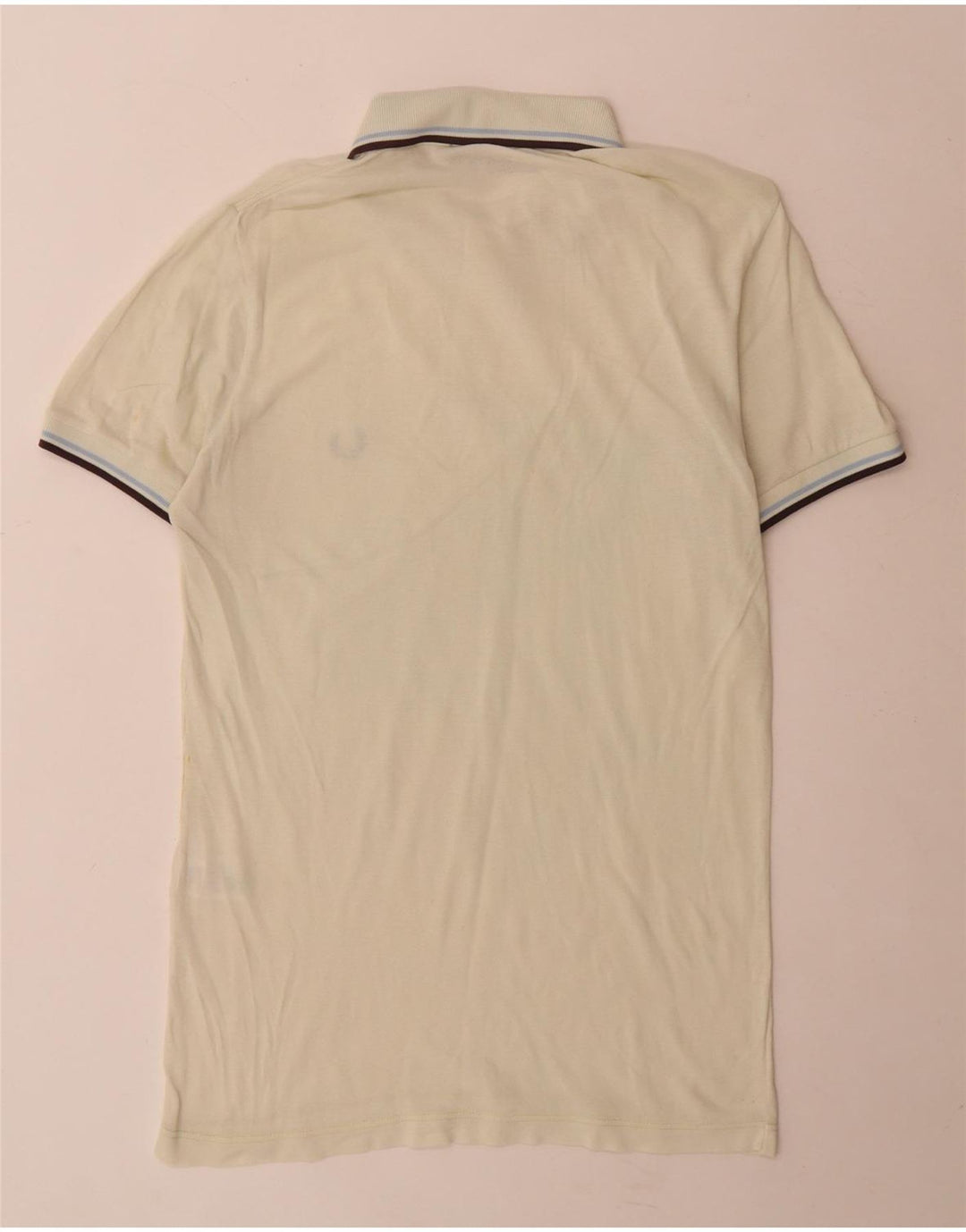 Polo da uomo Fred Perry piccola in cotone a righe verdi