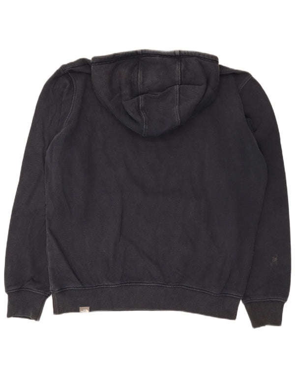 Felpa con cappuccio grafica da uomo The North Face grande in cotone blu navy