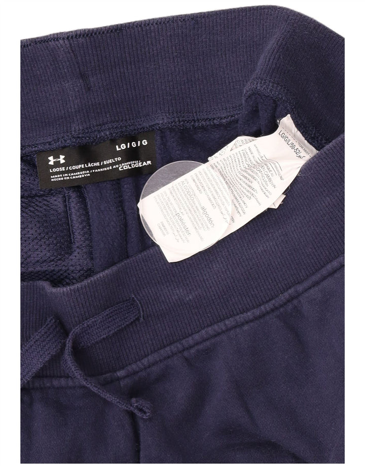 Pantaloni da tuta da uomo Under Armour Cold Gear Joggers Large Blu Navy