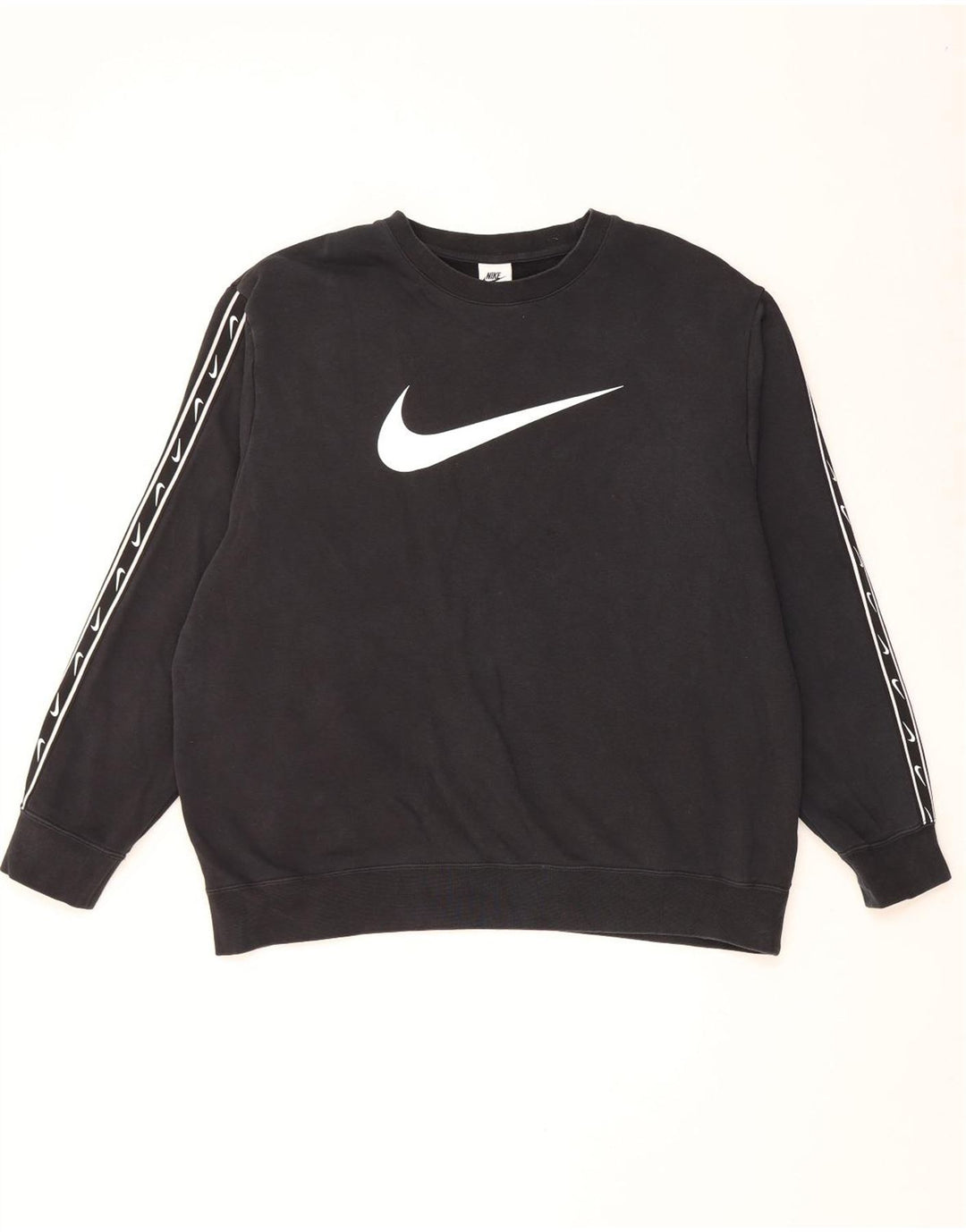 Felpa grafica da uomo Nike Felpa XL in cotone nero