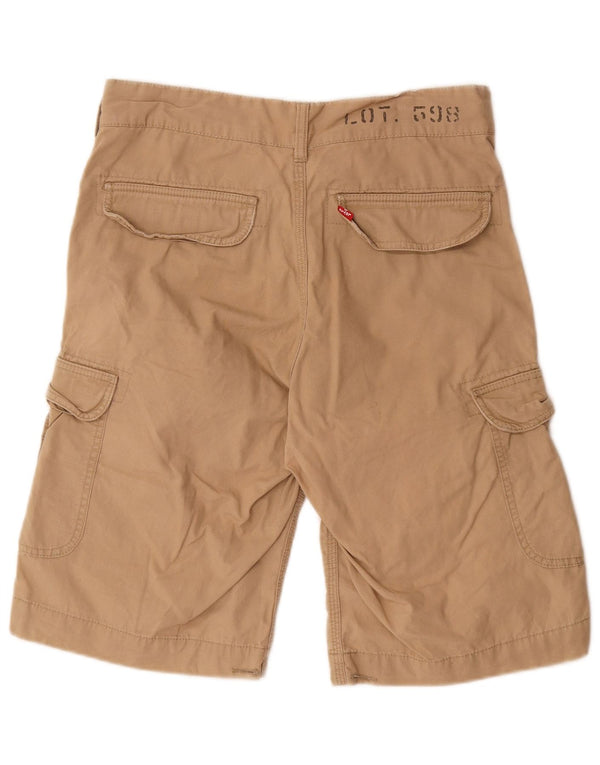 Pantaloncini cargo da uomo Levi's medi W30 in cotone beige