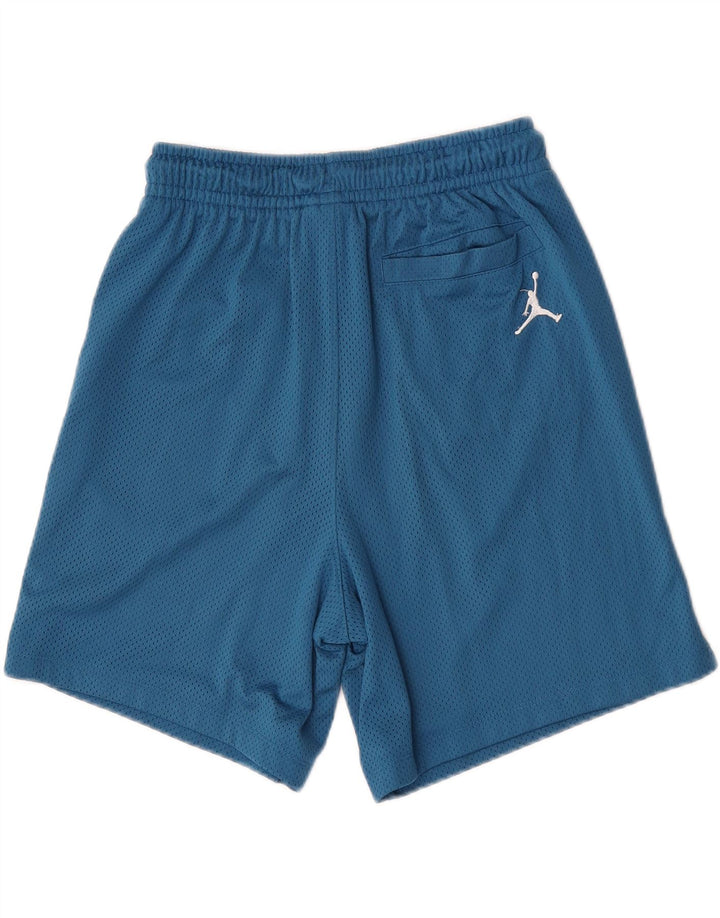 Pantaloncini sportivi grafici da uomo Jordan piccoli in poliestere blu