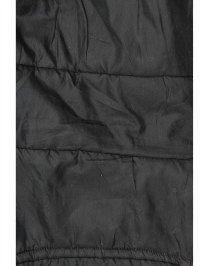 Giacca imbottita con cappuccio da uomo Weird Fish UK 38 poliestere nero medio