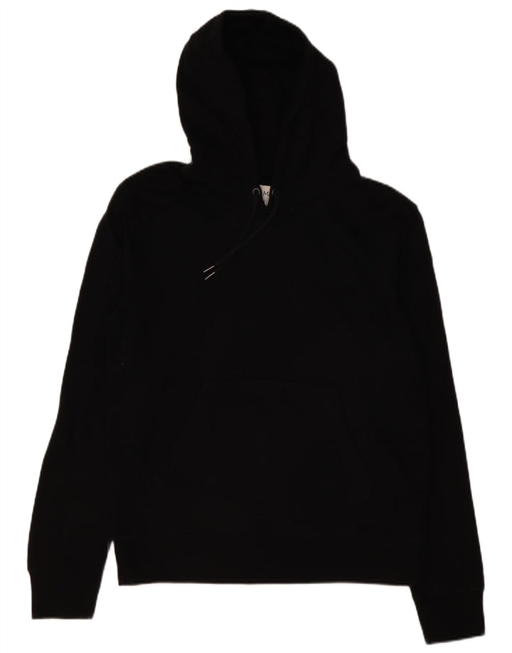Maglione con cappuccio da uomo Marks & Spencer medio cotone nero