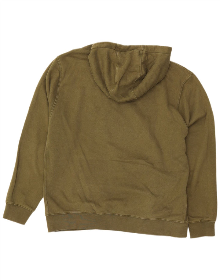 Felpa con cappuccio da uomo NIKE XL in cotone kaki