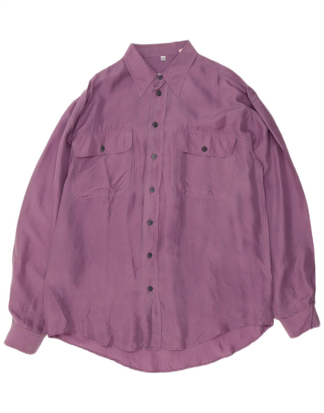 Camicia da uomo Yorn Taglia 39/40 Seta viola media
