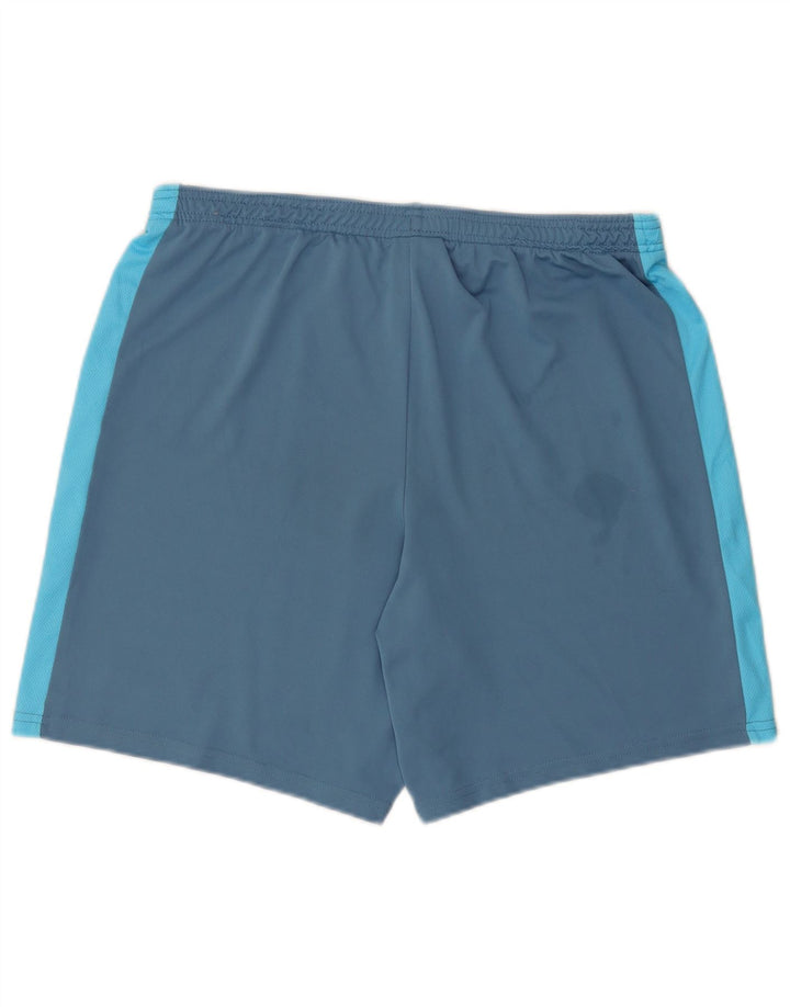 Pantaloncini sportivi Nike Dri Fit Slim Fit da uomo XL blu poliestere