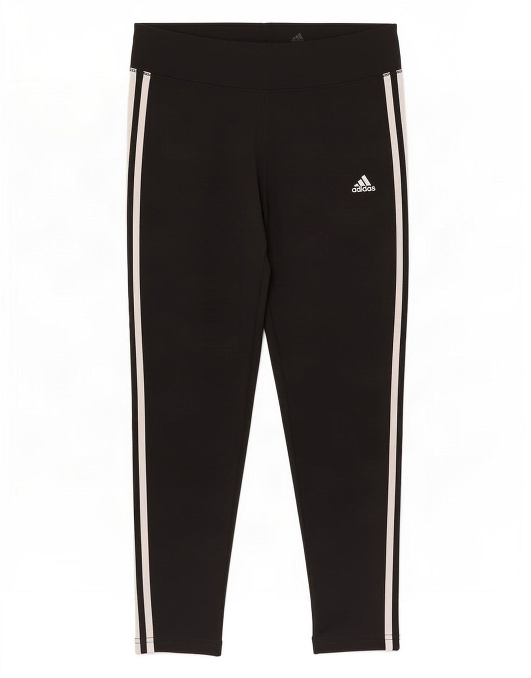 Leggings Adidas Donna UK 16/18 Large Nero Poliestere