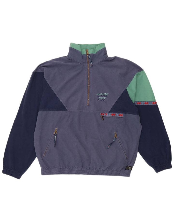 Tuta intera da uomo Greenstone Park Large in poliestere geometrico blu navy
