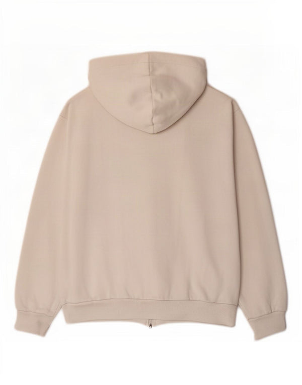 Maglione con cappuccio e zip da donna Lotto UK 14 Cotone bianco medio