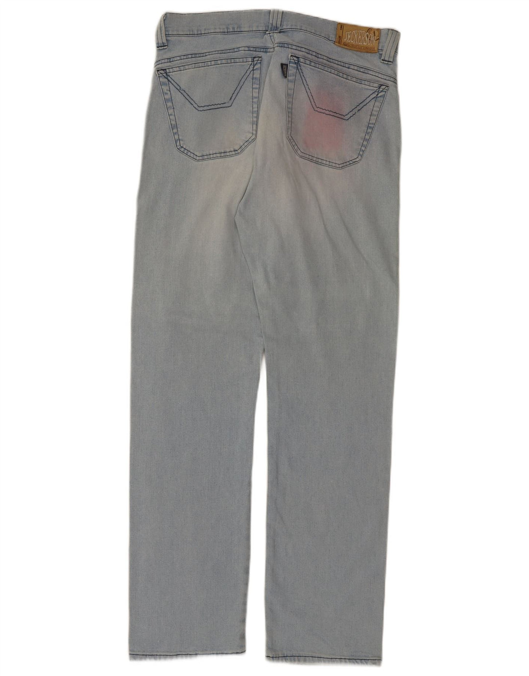 Jeans dritti da uomo Jeckerson W34 L33 Blu
