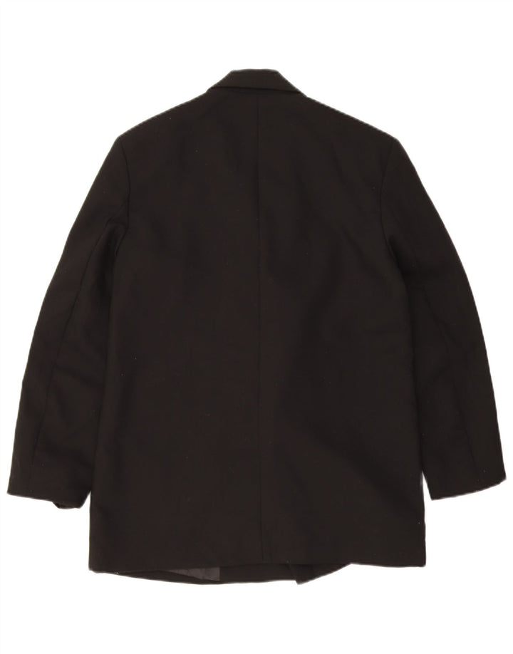 Giacca blazer doppiopetto da uomo Zara UK 34 XS nera