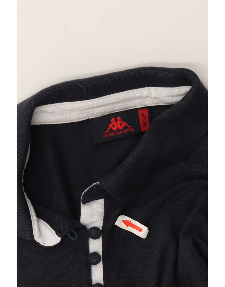 Polo Kappa da donna UK 14 medio blu navy