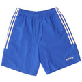 Pantaloncini sportivi Adidas da uomo grandi in poliestere blu