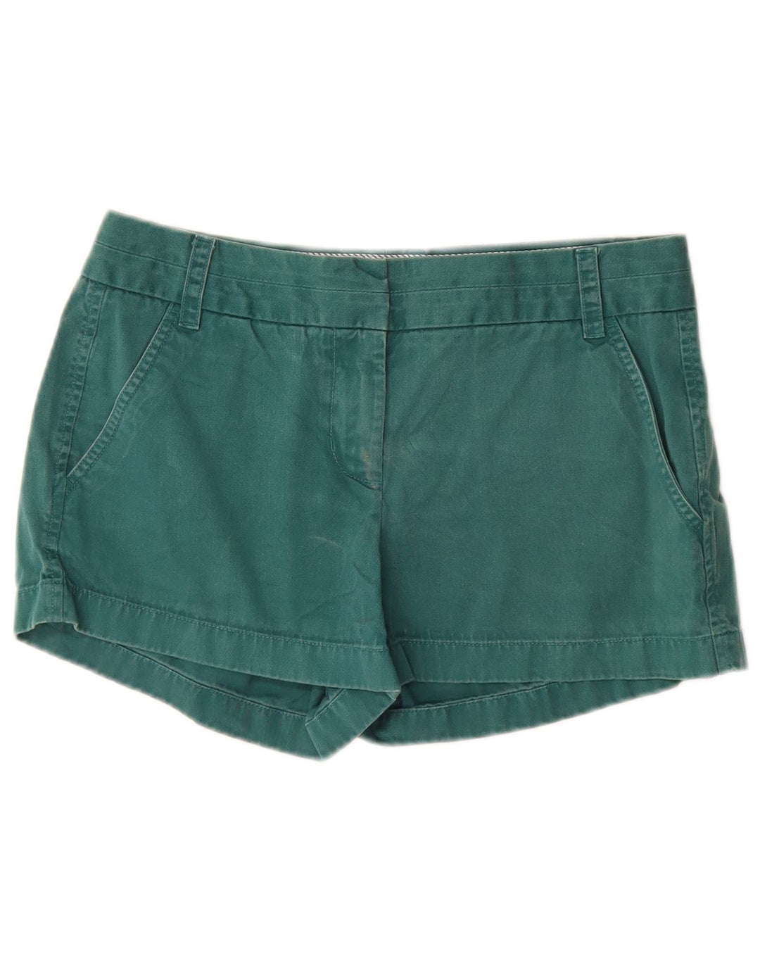 Pantaloncini chino da donna J. CREW US 4 Small W28 cotone verde