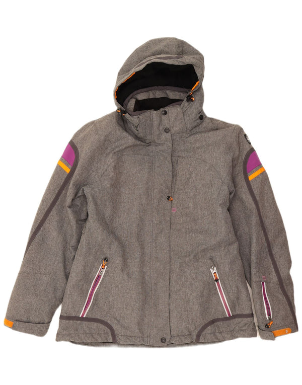 Giacca a vento con cappuccio da donna Killtec IT 44 Medium Grey Colourblock
