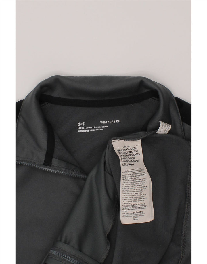 Giacca da tuta da ragazzo UNDER ARMOUR 7-8 anni Small Grey Colourblock