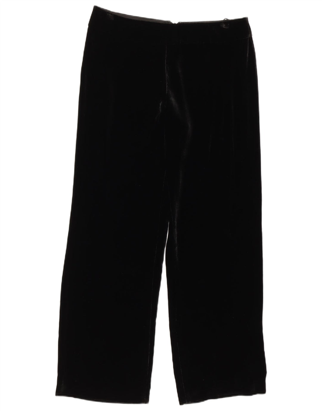 LUISA SPAGNOLI Pantaloni casual in velluto da donna IT 44 Medio W34 L31 Nero
