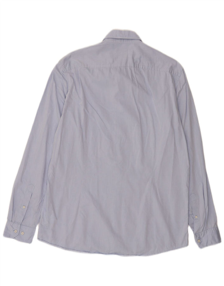 Camicia slim fit da uomo DACK'S XL in cotone blu