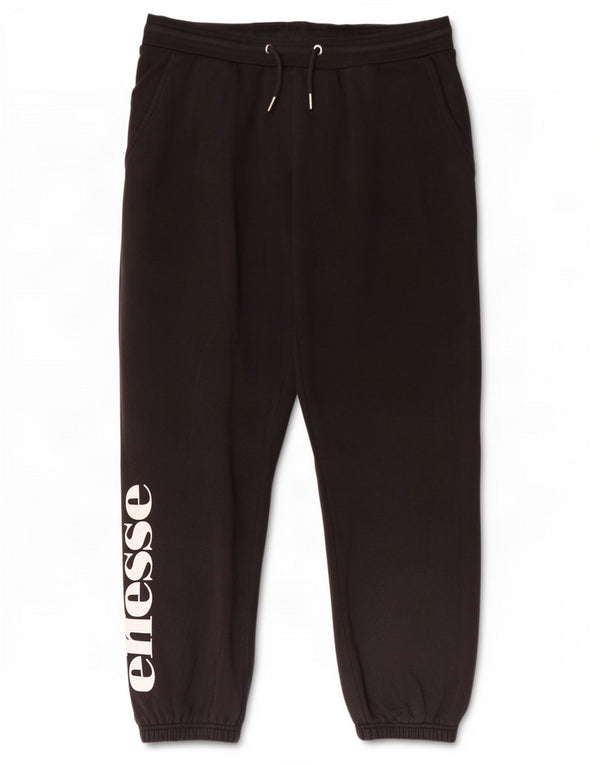Pantaloni da tuta con grafica da donna Ellesse Joggers UK 22 3XL Cotone nero