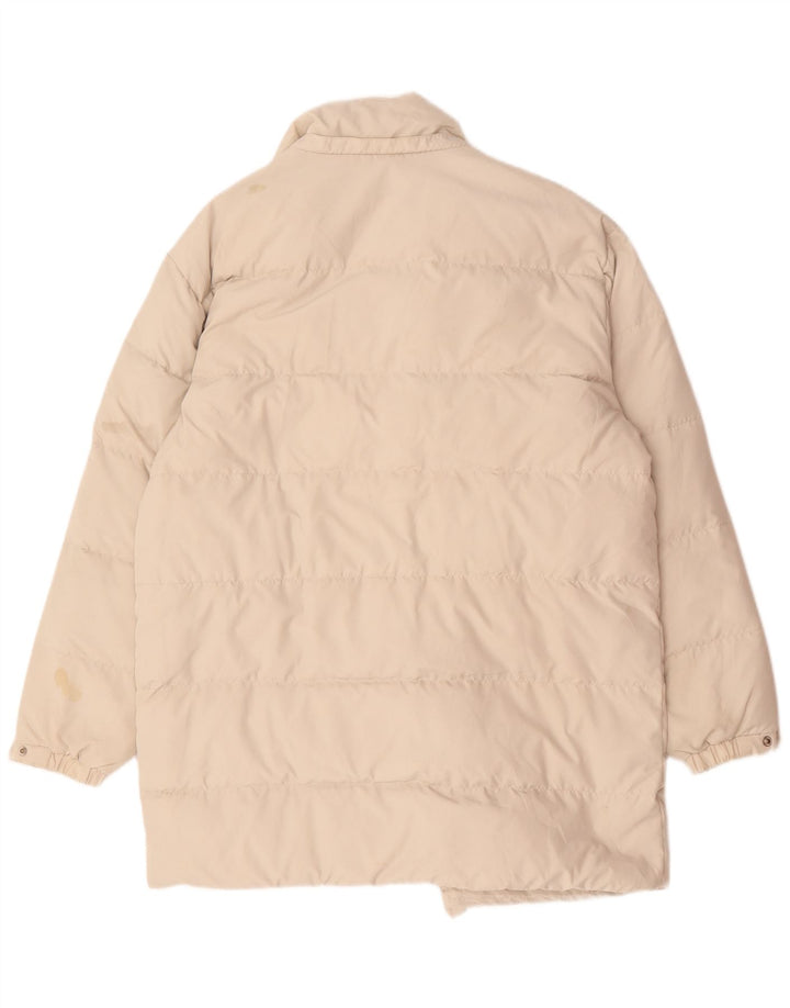 Cappotto imbottito oversize da donna Ellesse UK 14 Poliestere beige medio