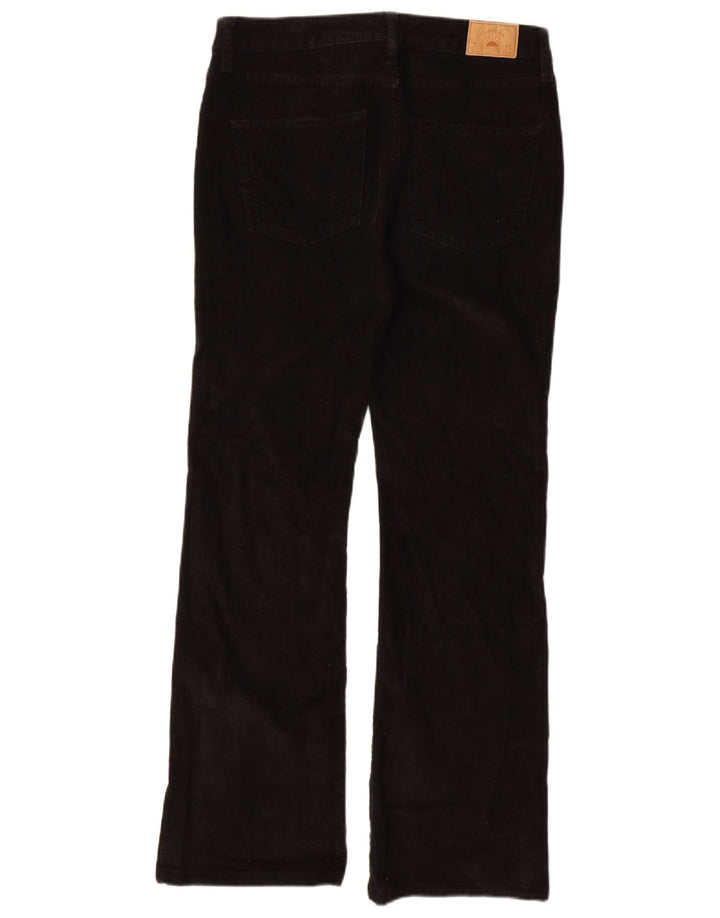 Pantaloni da donna in velluto a coste Bootcut Superdry W30 L30 neri