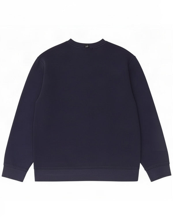 Lee Mens Graphic Sweatshirt Jumper Large Navy Blue Cotton