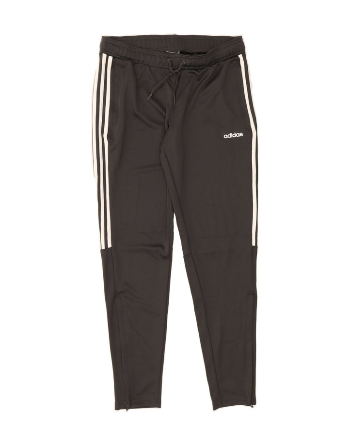 ADIDAS Womens Climalite Tracksuit Trousers UK 12/14 Medium Grey Polyester Vintage Adidas and Second-Hand Adidas from Messina Hembry 