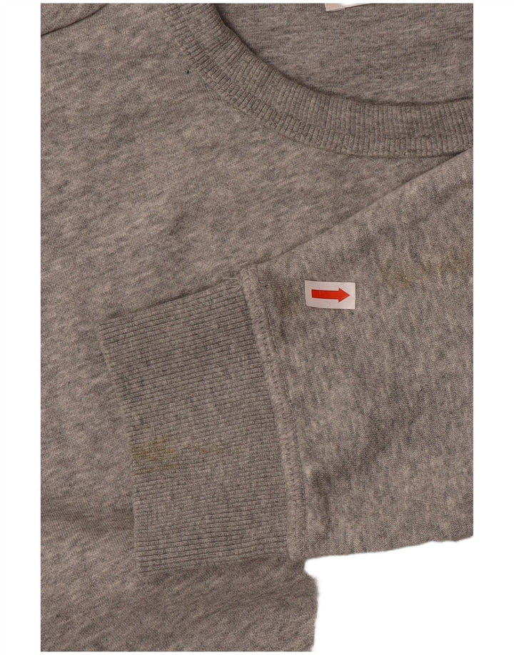 Felpa da uomo Penguin Jumper XL in cotone grigio