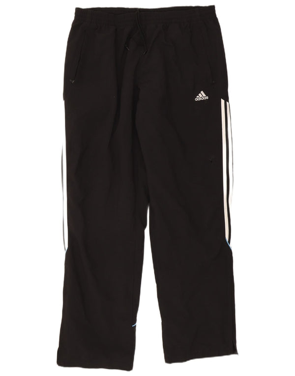 Pantaloni da tuta Adidas Climalite da uomo XL poliestere nero