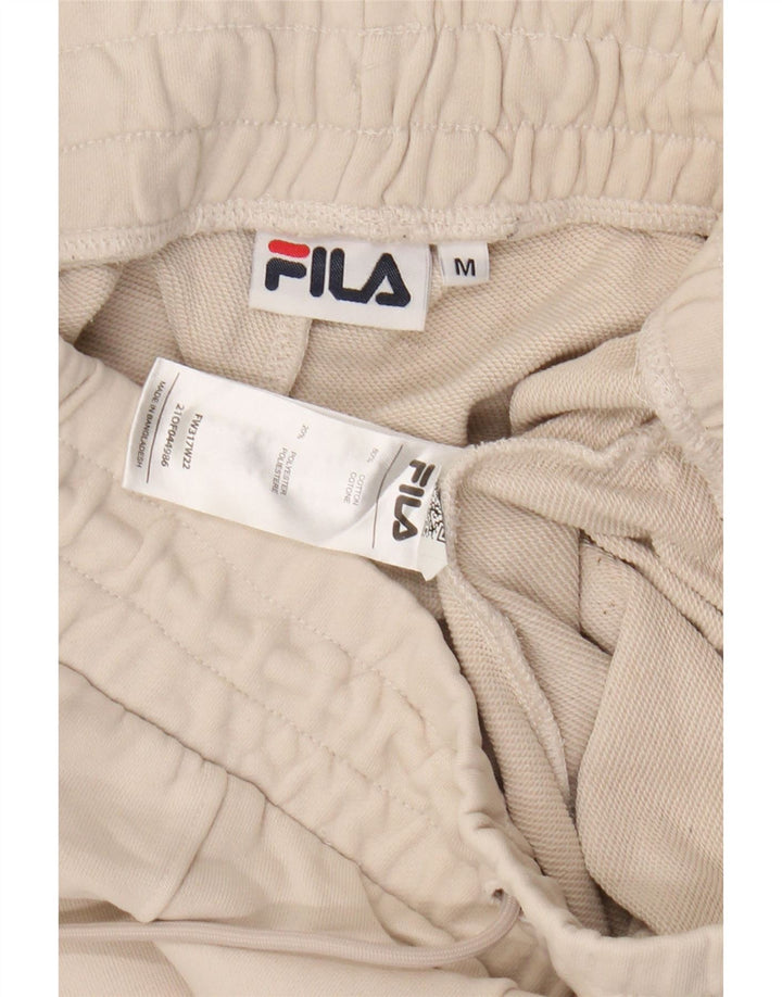 Pantaloni da tuta da uomo Fila Joggers in cotone beige medio