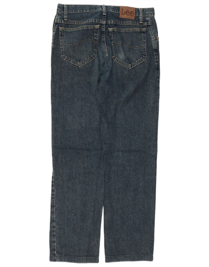 Jeans dritti Lee da uomo vestibilità regolare W31 L31 cotone blu