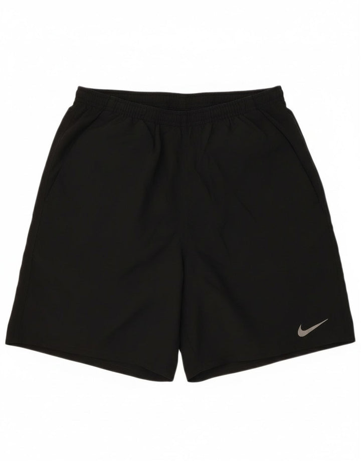 Pantaloncini sportivi Nike Dri Fit da uomo piccoli in poliestere nero