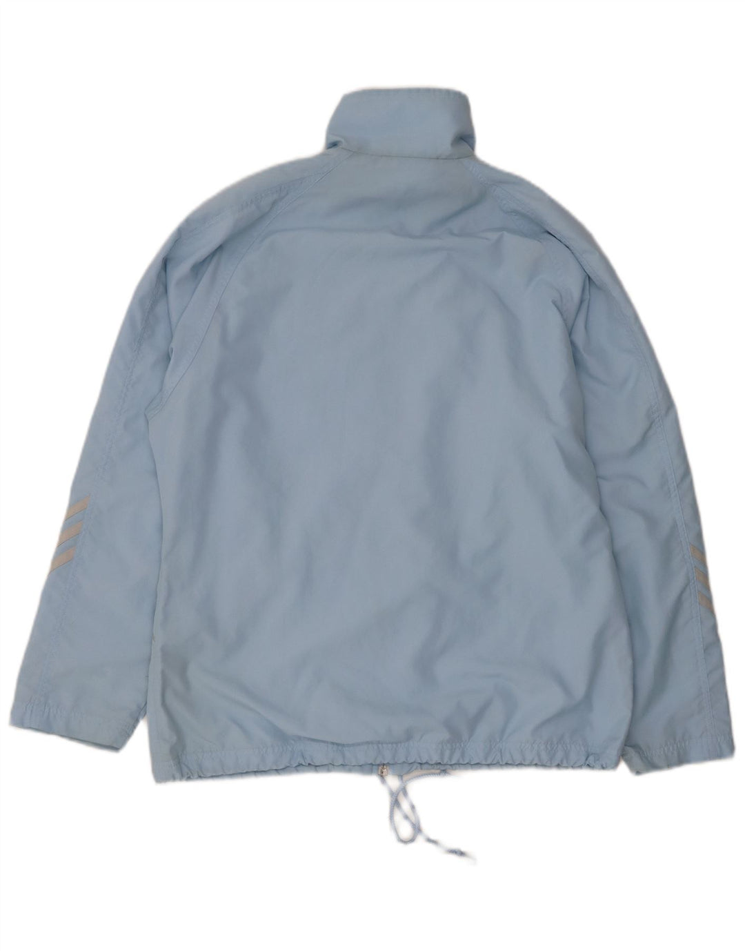 Giacca da tuta da donna ADIDAS UK 14 Large Blu Poliestere