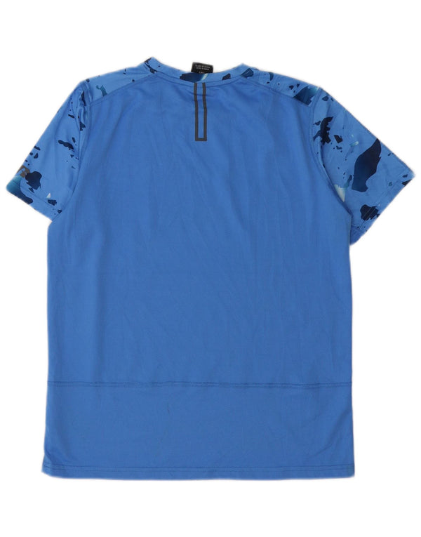 Maglietta Russell Athletic da ragazzo Dri-Power 15-16 anni 2XL poliestere blu