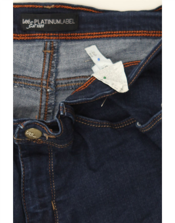 LEE Womens Platinum Label Denim Shorts W32 Large Blue Cotton Vintage Lee and Second-Hand Lee from Messina Hembry 