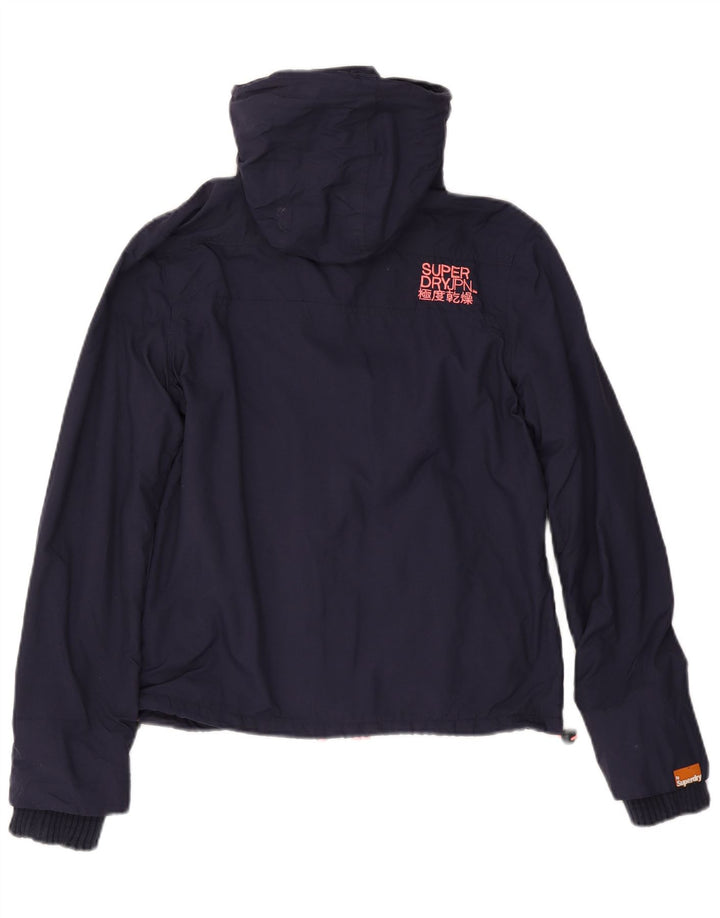 Giacca a vento da donna Superdry The Windcheater UK 14 medio blu navy