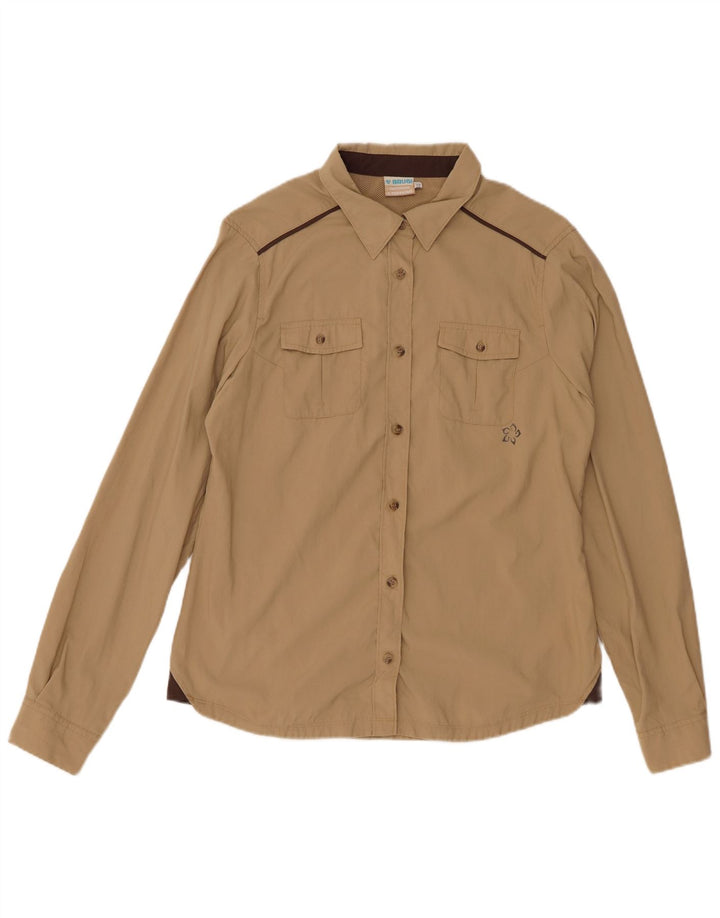 Camicia da donna BRUGI UK 16 Large Beige Poliammide