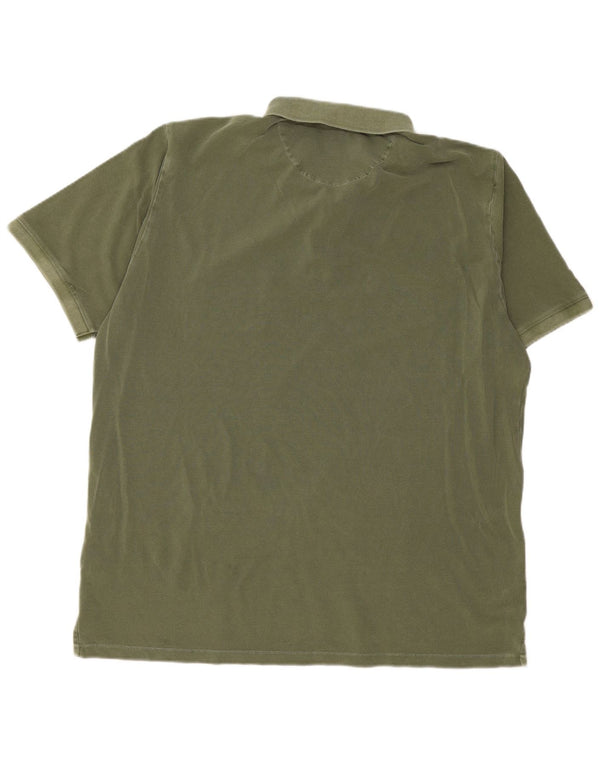 Polo da uomo Gant 3XL cotone kaki