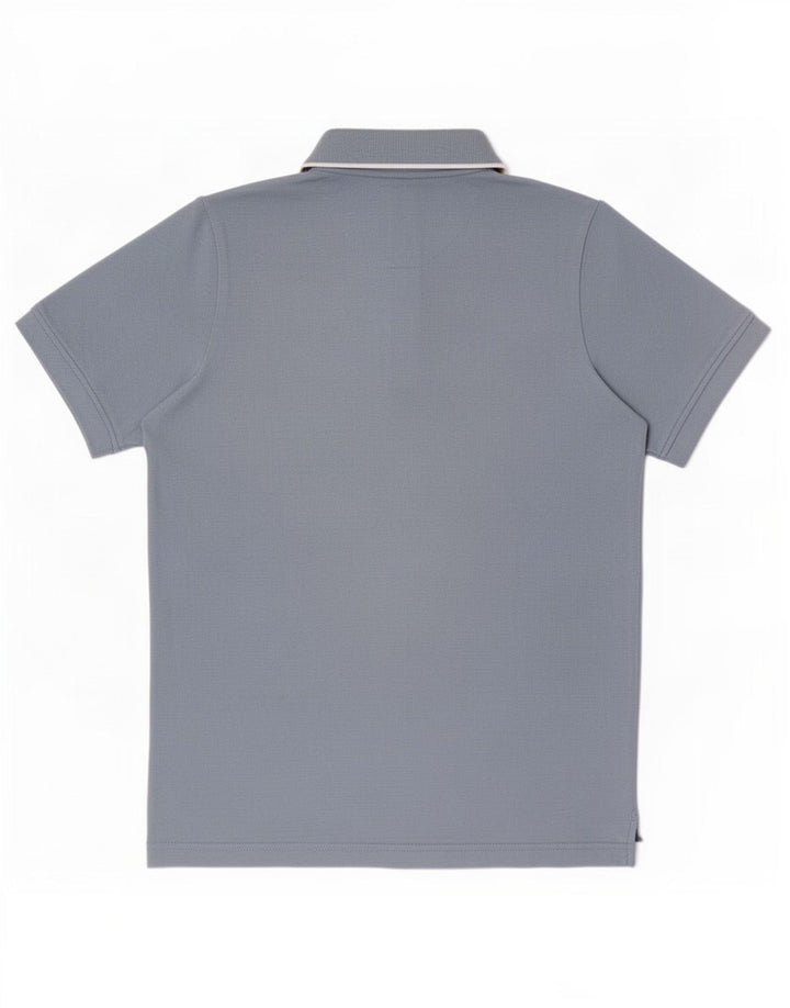 Polo da uomo Dockers in cotone blu medio