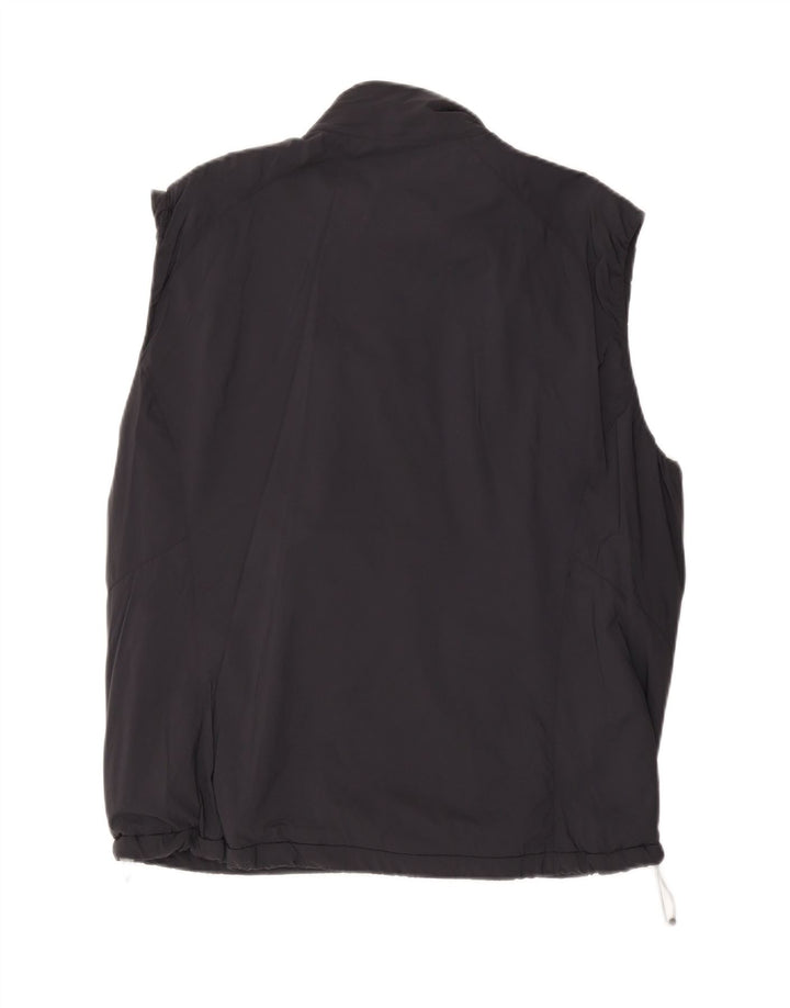 Giacca sportiva senza maniche da uomo Rab XL blu navy in poliammide