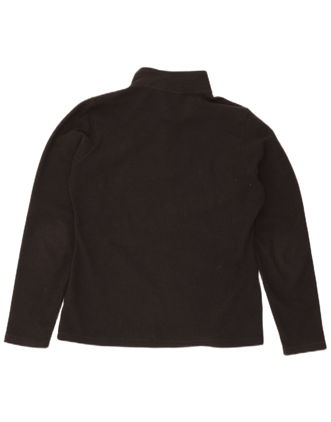 Maglione in pile da donna con collo e zip The North Face UK 16 grande poliestere nero