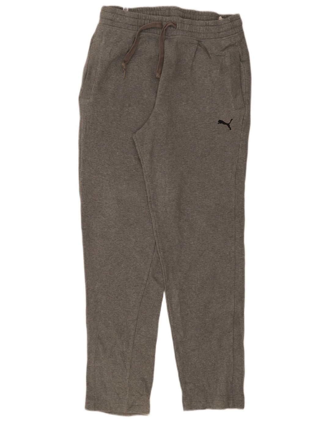Pantaloni da tuta da uomo Puma Large in cotone grigio