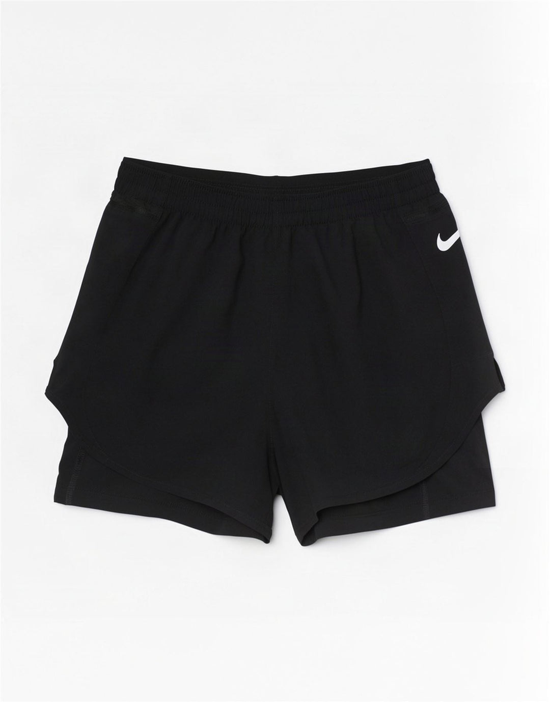 Pantaloncini sportivi Nike da donna Dri Fit UK 12 medio nero poliestere