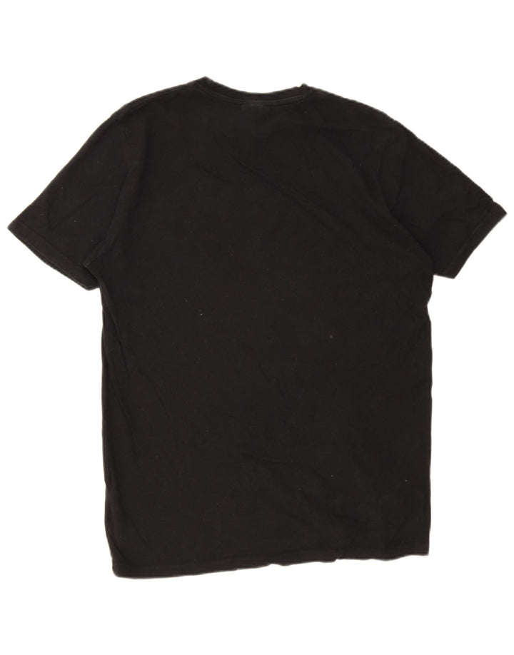 T-shirt da uomo Ellesse Top in cotone nero medio